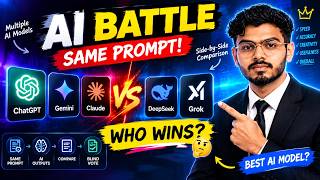 AI Battle: 2 AI Models Get the Same Prompt 🤯 | Blind Comparison | Ashish Kumar MJ