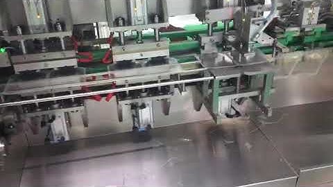 Video of Non PVC I V  bag making machine