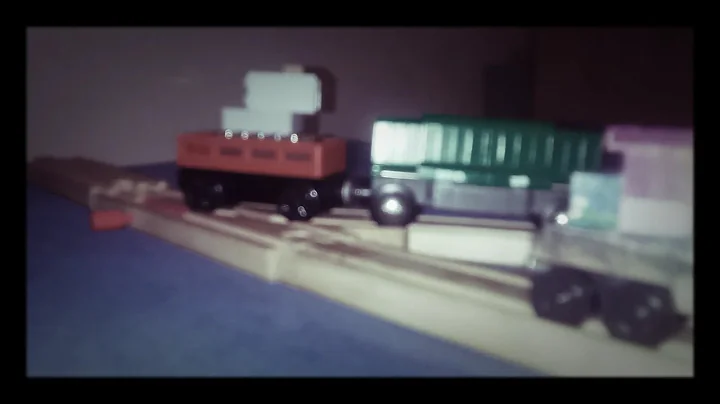 Runaway train first crash (wooden remake)