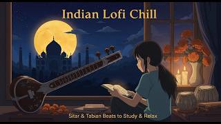 Indian Lofi Chill 🌙 Sitar & Tabla Beats to Study, Relax & Meditate | 1 Hour screenshot 4