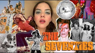 HISTORIA DE LA MODA con Romiracles ⌛⚡The Seventies