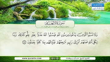 سورة الأنعام | تلاوة مباركة من الآية 102 إلى الآية 110 | بصوت القارئ الشيخ خالد بركات