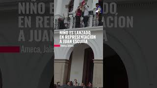 Niño representa a Niño Escutia en Jalisco