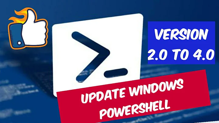 How to update powershell in windows 7 || 2.0 to 4.0 version