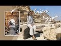 Too many travel hiccups at once… but I saw the pyramids for the first time!! Cairo vlog 🇪🇬