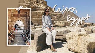 Too many travel hiccups at once… but I saw the pyramids for the first time!! Cairo vlog 🇪🇬