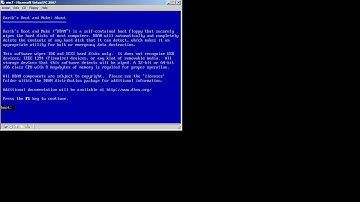 Delete all data from your hard drive with DBAN