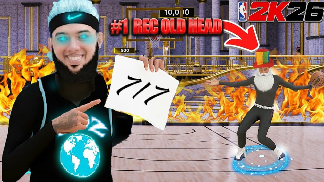 I HAD TO PLAY PERFECT TO CARRY A REC OLD HEAD IN THE 10K COMPSTAGE ON NBA2K26! NBA2K26 FUNNY MOMENTS