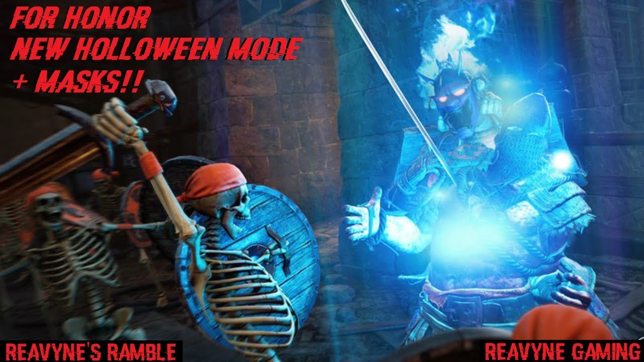 For Honor - 20k STEEL MASKS? + New Halloween Game Mode & Event!!