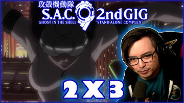 Ghost in the Shell: Stand Alone Complex 2x3 "Cash Eye" Reaction