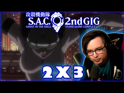 Ghost in the Shell: Stand Alone Complex 2x3 "Cash Eye" Reaction