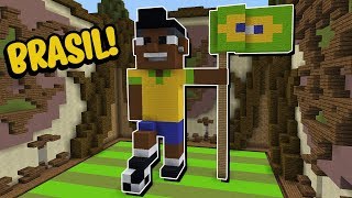 Minecraft: JOGANDO BUILDÃO EM SERVIDOR BRASILEIRO MAIS UMA VEZ! (BUILD BATTLE)