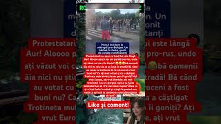 Protestatarii Pro-Bolojan au trimis fusta la partidul AUR! Ați văzut în Rusia fuste la băieți?