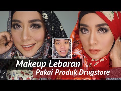 Tutorial Makeup Lebaran  Menggunakan produk Drugstore YouTube