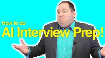How to Use AI for Job Interview Prep (Nail Your First Interview!)