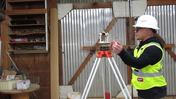 Setting a Transit To Level by Shane Gillingham