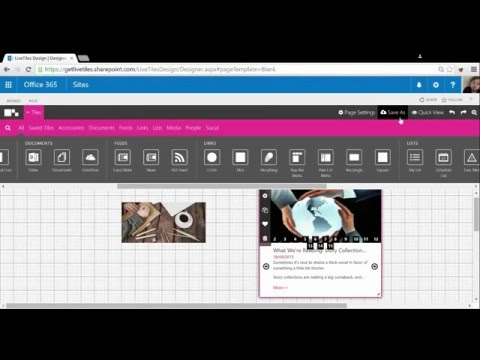 Connect an Image, List or Library | LiveTiles Design