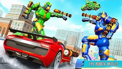 Modern Bus Robot Transform Bike Robot Games Sharp Axe Studios Gameplay