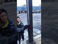Icicle destroyer #satisfying #asmr #ice #snow #fyp #oddlysatisfying