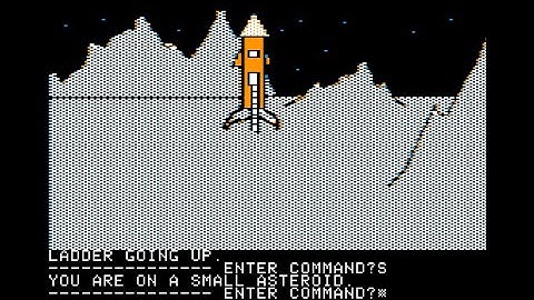 Mission Asteroid walkthrough (Apple II - On-line Systems)