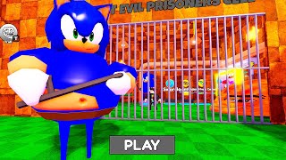 Sonic Barry's Prison Run OBBY - Sonic OBBY - Roblox