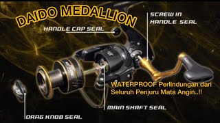 Daido Medallion Reel Kolam, Sungai & Laut - Murah Spec Berkualitas dan Perlindungan Extra.. !!!