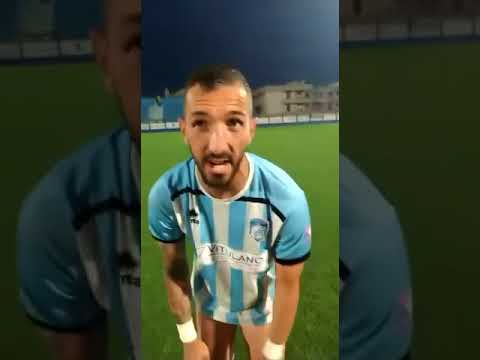 Intervista difensore Montrone del Manfredonia Calcio dopo la vittoria