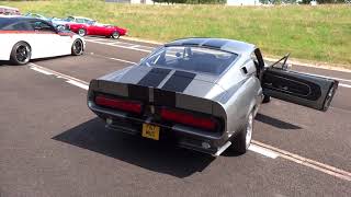 FORD MUSTANG SHELBY GT500 Eleanor 1967 Compilation! Engine Sound_Accelerations_Drift_Exhaust!!