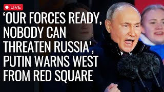 LIVE News | Putin Warns West of Provoking Global Conflict, Asserts Readiness for Combat