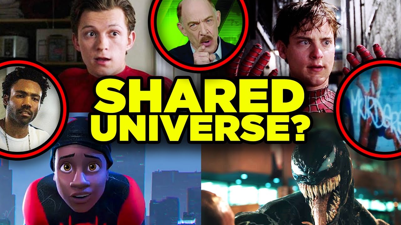 All Spider Man Movies Connected In Live Action Spiderverse Big Question Youtube