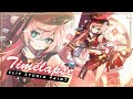 【原神/煙緋】イラストメイキング|タイムラプス09 Illustration TimeLapse【CLIP STUDIO PAINT PRO】
