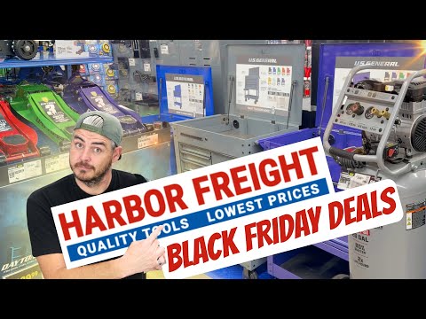 Best BLACK FRIDAY DEALS at HARBOR FREIGHT 2025