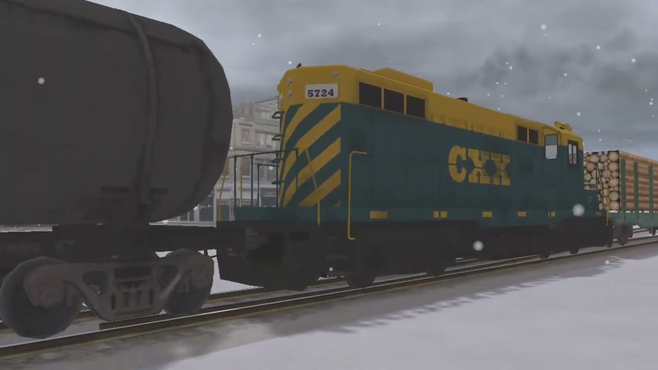 (winter Railfanning) in Train And Yard Sim