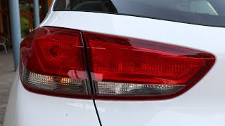 Hyundai i30 - Rear Left Light Bulbs Replacement