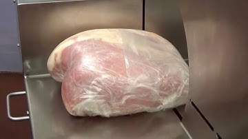 Fleischbindemaschine Seitenaggregat FRT-S // Meat tying machine side knotting unit FRT-S IFFA 2016