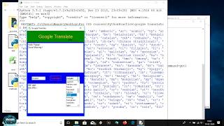 Make Google Translate App in python || Part - 02 || CID