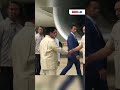 Pulang dari Prancis, Prabowo Disambut Gibran