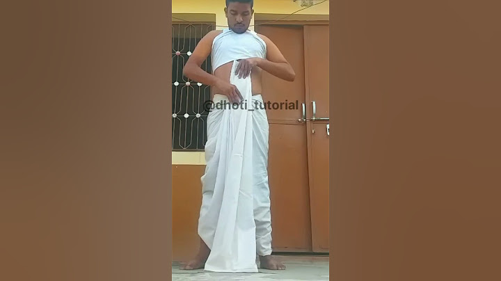 ISKCON temple dhoti drape || dhoti kaise pehnte hai #iskcontemple #dhoti #dhotikurta #dhotitutorial