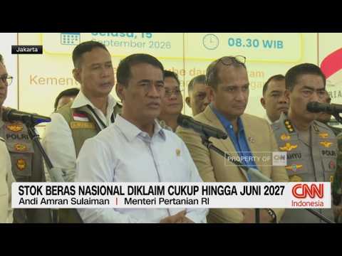 Stok Beras Nasional Diklaim Cukup Hingga Juni 2027