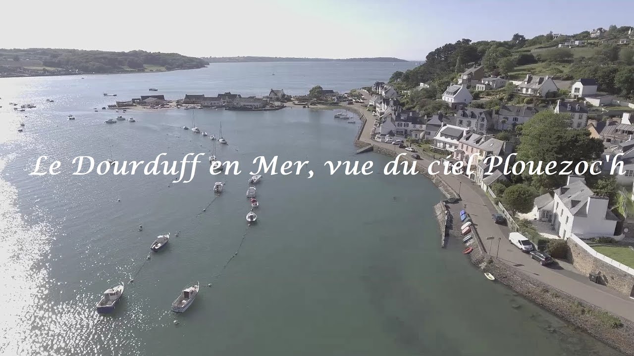le-dourduff-en-mer-vue-du-ciel-plouezoc-h-youtube