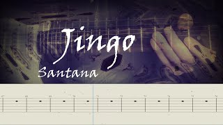 Jingo - Santana | Full TAB | Guitar Cover | Tutorial | Lesson | Guitarra