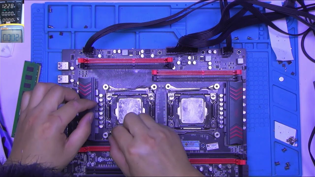 SỬA LỖI MAIN HUANANZHI X99 T8D CODE B7 VÀ CODE 53