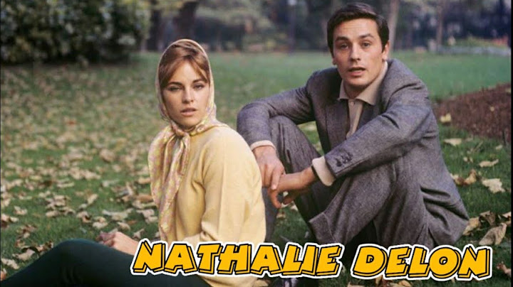Alain Delon's Second Love ❤Nathalie Delon❤