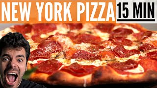 The Best Homemade Pizza You'll Ever Eat | Pizza In 15 Minutes