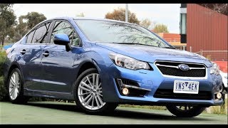 B8786 16 Subaru Impreza 2 0i S G4 Auto Awd Walkaround Video Youtube