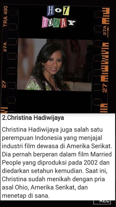 5 Wanita Indonesia Bintang Film Dewasa