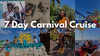 7 Day Carnival Celebration Cruise Vlog | (Cozumel, Costa Maya, Mahogany Bay) | 22nd BIRTHDAY TRIP by The Myana Mallory 22,812 views 1 year ago 22 minutes