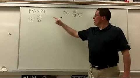 Avon Honors Chemistry - Unit 12: Gases and The Mole, lecture #2