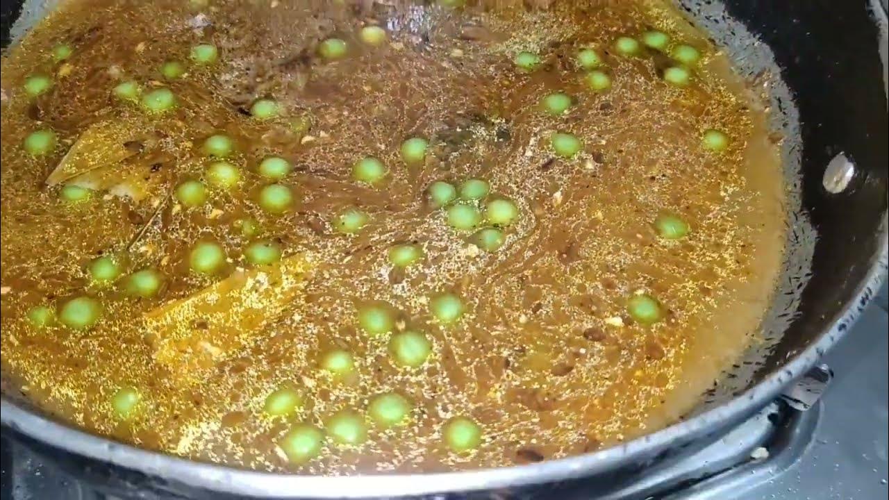 vatana aamati वाटाणा आमटी How to make vatana aamti YouTube