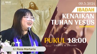 Ibadah Kontemporer Kenaikan Tuhan Yesus - GKJW Jember | 9 Mei 2024